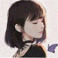 星空眼瞳少女二次元头像